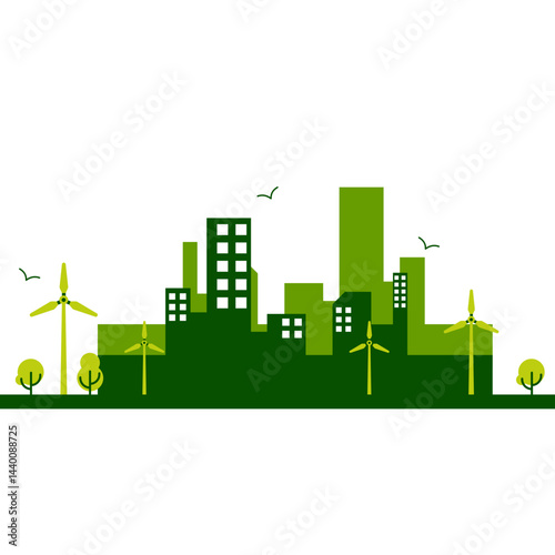 Urban Greening Illustration