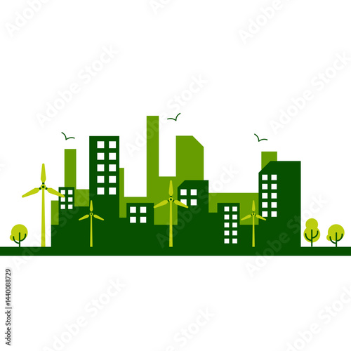 Urban Greening Illustration