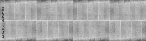 Gray grey white texture of modern vintage retro wall tile, porcelain stoneware, glossy glazed tile slips - Tiles background, seamless pattern..