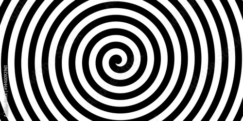 vector abstract Archimedean spiral. Clip art isolated on transparent background.