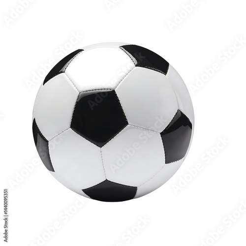 Obraz na płótnie Foot ball isolated on transparent background w salonie