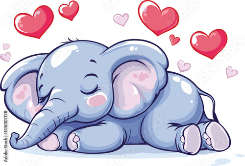 elephant with heart