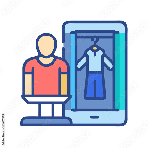 Virtual Fitting Room App: Trying Clothes Online with Augmented Reality