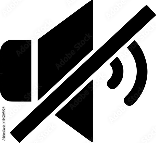 mute sound speaker icon vector illustration