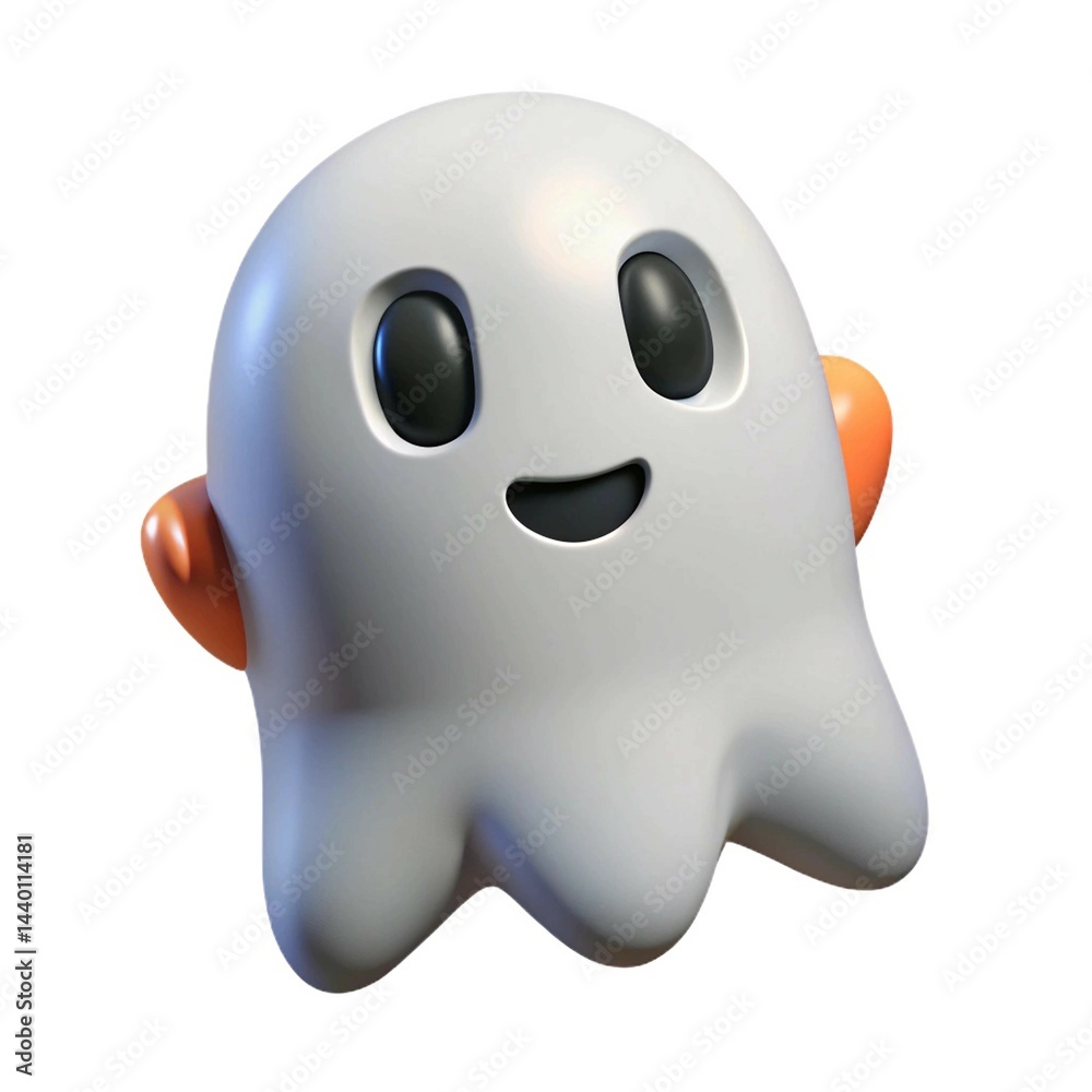 Fototapeta premium 3d rendered illustration of a funny cartoon character