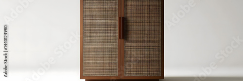 Woven Wood Cabinet Design