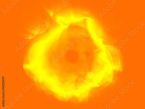 Abstract background - colorful glowing sphere.