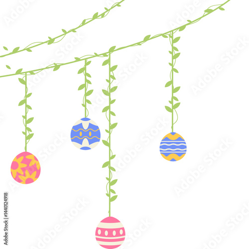 Easter Garland Decoration