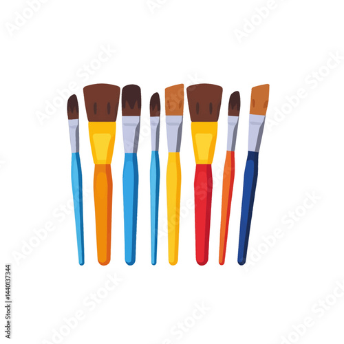 paintbrushes-isolated-vector-illustration