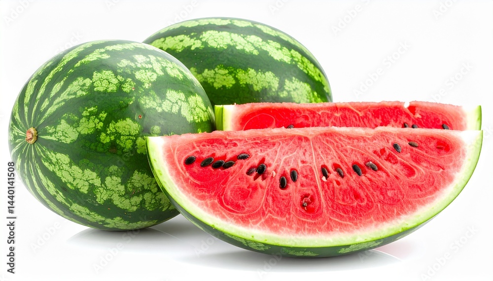 watermelon isolated on white background watermelon isolated on white background