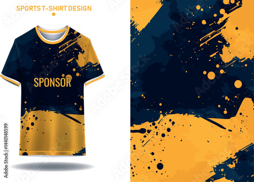 Soccer jersey design for sublimation