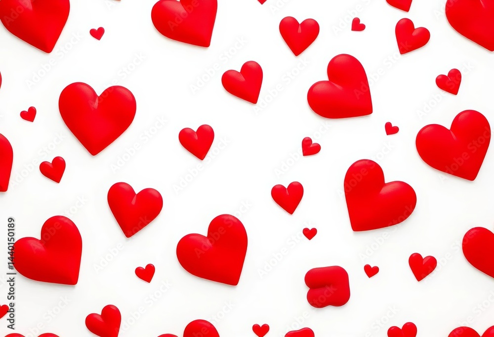 Seamless pattern of red hearts on white background Ideal for Valentine's, weddings, and romantic designs, hearts pattern, seamless pattern Seamless pattern of red hearts on white background Ideal for Valentine's, weddings, and romantic designs, hearts pattern, seamless pattern