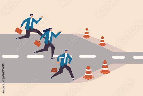 Pros and cons comparison for making business decisions, advantage, positive and negative analysis, information list concept, thoughtful businessman listing business pros and cons to consider benefits.