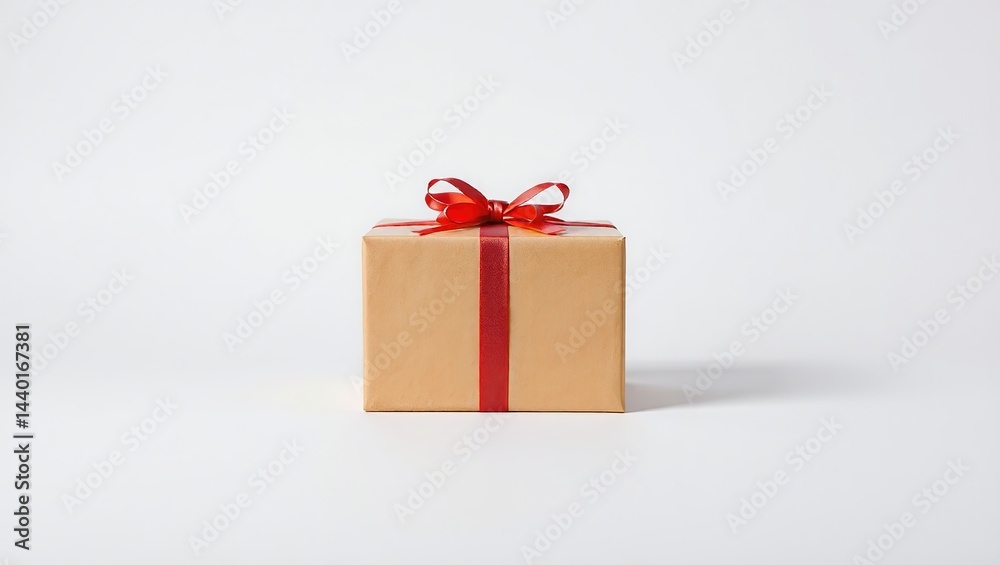 Obraz premium Elegant Gift Box Pattern on Smooth Surface for Product Photography