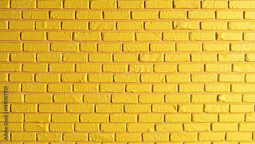 Detailed Yellow Brick Texture Background for Product Branding