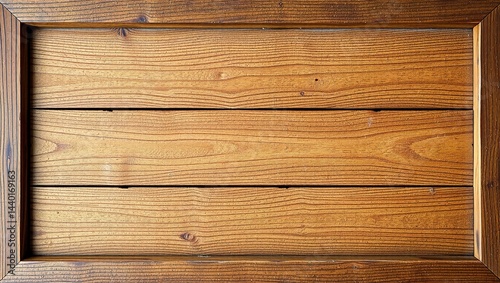 Obraz na płótnie Antique Wooden Border for Product Photography with Distressed Texture w salonie