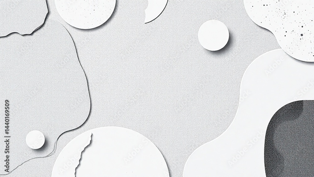 Abstract geometric patterns for digital ad design, modern background textures