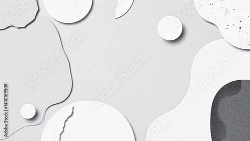 Obraz na płótnie Abstract geometric patterns for digital ad design, modern background textures w salonie