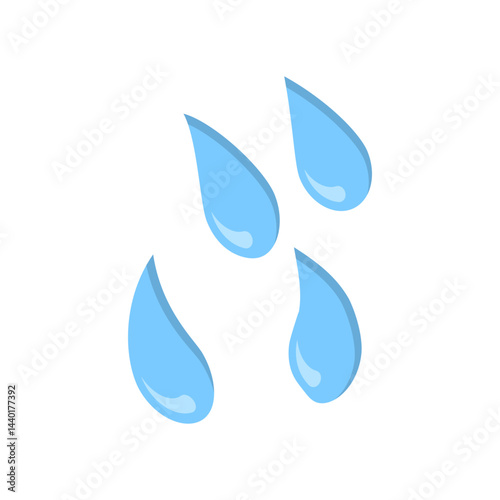 Water Droplets Vector