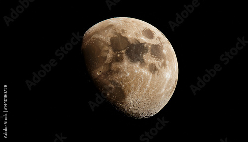 europa planet moon of the planet jupiter in natural colours isolated on transparent background