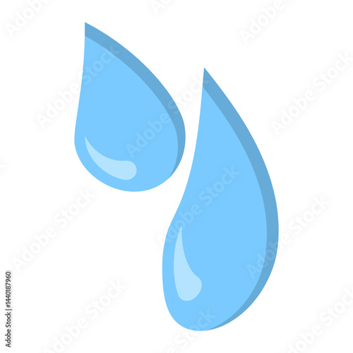 Water Droplets Vector