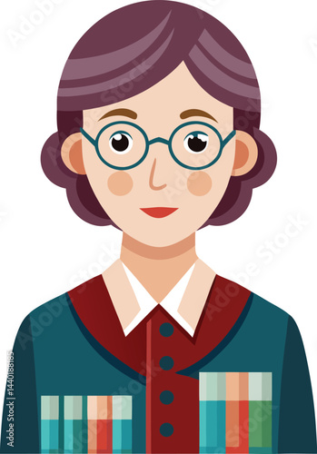 Librarian Vector 