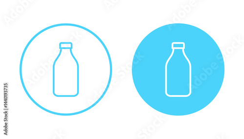 Bottle icon vector. bottle sign and symbol