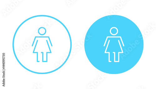 Female icon vector. woman sign and symbol