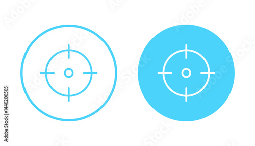 Target icon vector. goal icon vector. target marketing sign and symbol