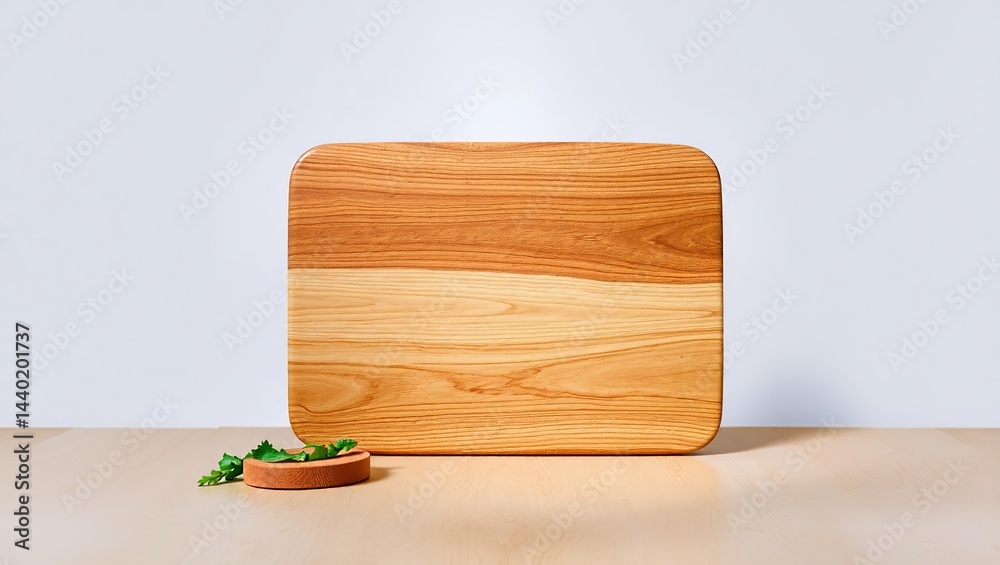 Sustainable Wooden Cutting Board - Studio Product Shot