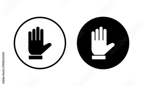 Hand icon vector illustration. hand sign and symbol. hand gesture