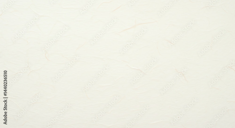 Off-white Textured Paper Background with Subtle Fiber Details