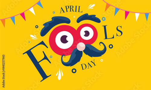 Festive April Fools Day Backgrounds Joyful Jokes and Celebratory Designs