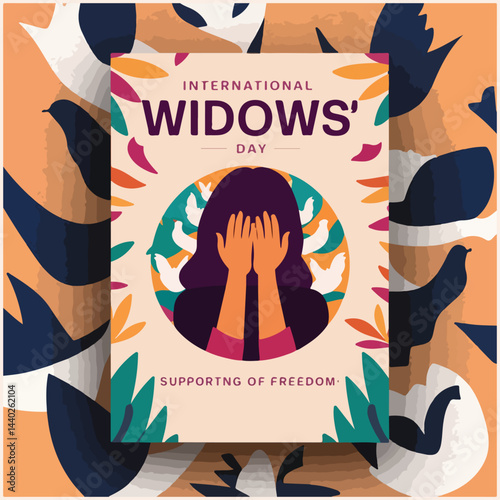 Honoring widows' strength, raising awareness, and advocating for their rights and support.