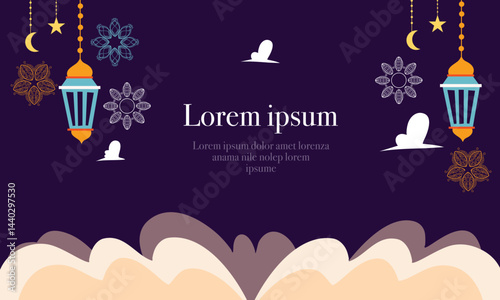 Ramadan Background Design Vectors for Festive Celebrations