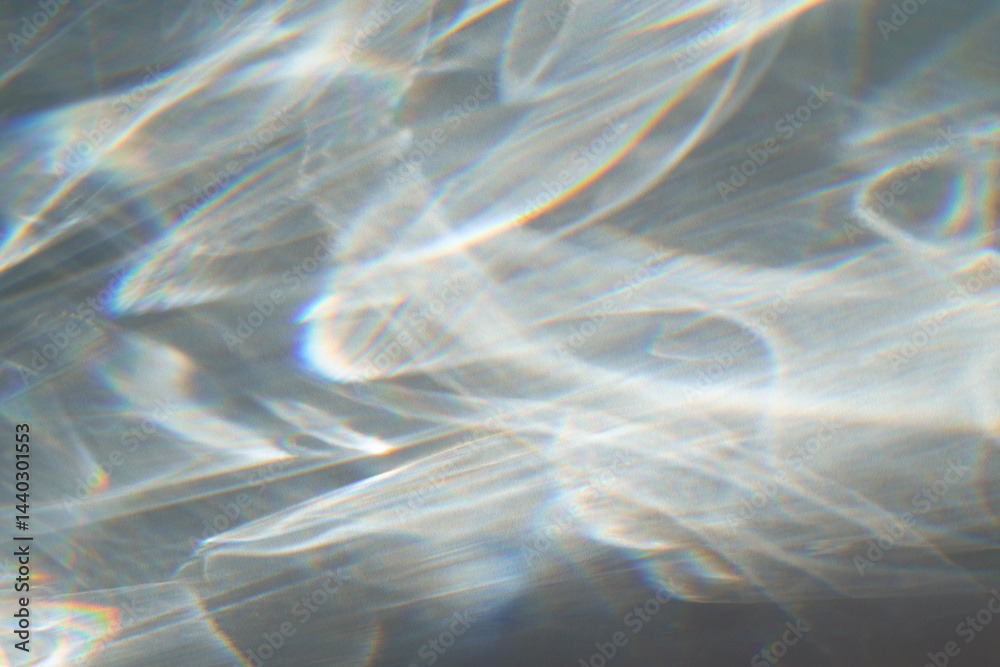 custom made wallpaper toronto digitalAbstract background. Water texture shadow with rainbow refraction of light. Overlay effect