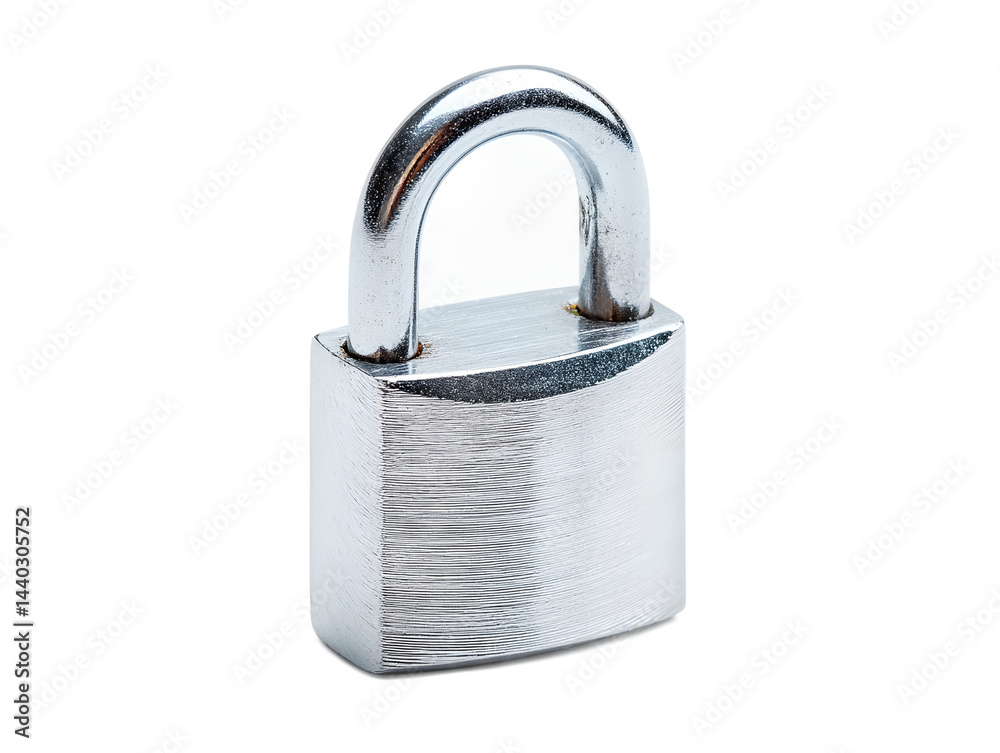 A silver lock