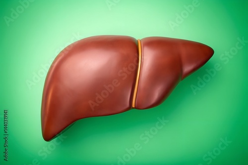 The liver, human liver, liver anatomy, internal organ, body parts, human internal organs