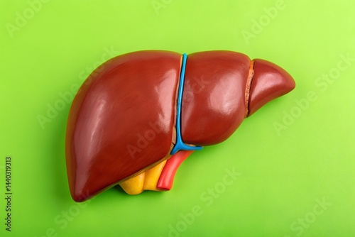 The liver, human liver, liver anatomy, internal organ, body parts, human internal organs