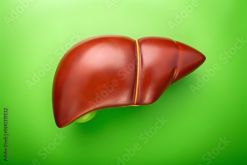 The liver, human liver, liver anatomy, internal organ, body parts, human internal organs