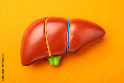 The liver, human liver, liver anatomy, internal organ, body parts, human internal organs