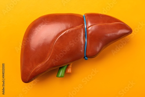 The liver, human liver, liver anatomy, internal organ, body parts, human internal organs