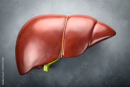 The liver, human liver, liver anatomy, internal organ, body parts, human internal organs