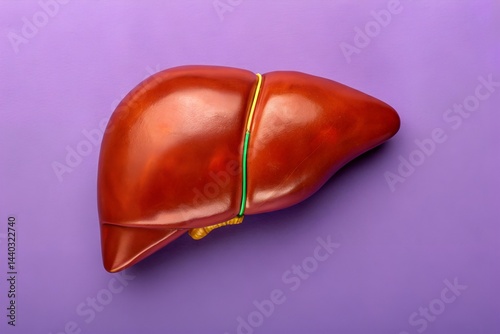 The liver, human liver, liver anatomy, internal organ, body parts, human internal organs