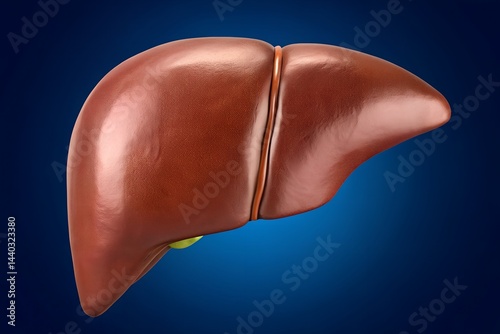The liver, human liver, liver anatomy, internal organ, body parts, human internal organs