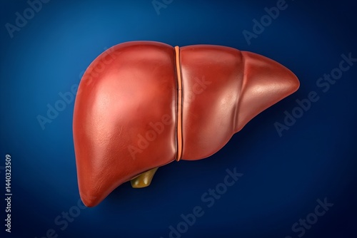 The liver, human liver, liver anatomy, internal organ, body parts, human internal organs