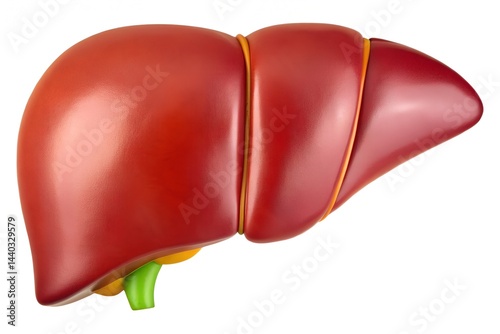 The liver, human liver, liver anatomy, internal organ, body parts, human internal organs