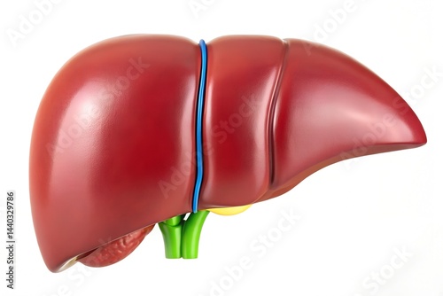 The liver, human liver, liver anatomy, internal organ, body parts, human internal organs