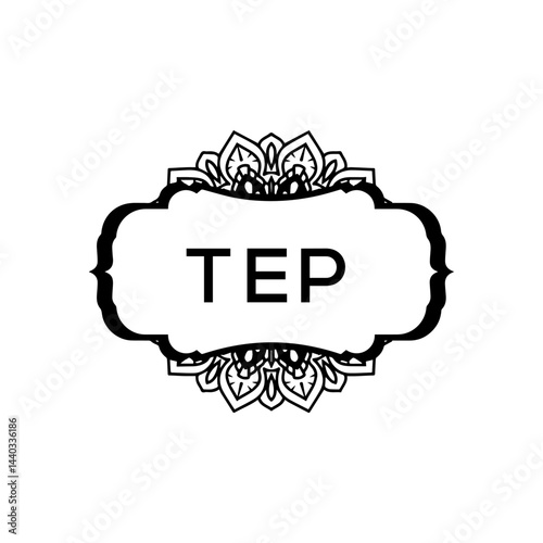 TEP Letter Initial Logo Design Template Vector Illustration