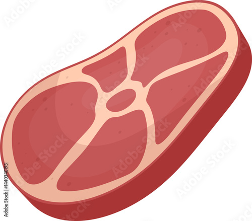 Meat products clipart design illustration